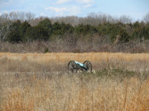 Cannons fired across the fields.