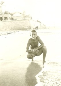 Vernon on Beach 1944