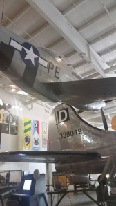 B17 Tail with Fighter