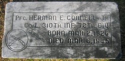 Herman Connell Jr Grave Marker